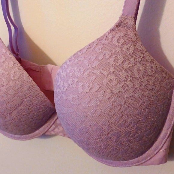 Purple Pushup Bra PINK - Picture 1 of 3